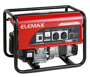 Бензиновый генератор однофазный ELEMAX SH3200EX 2.4kVA