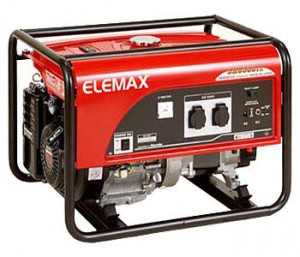 Бензиновый генератор однофазный ELEMAX SH7600EX 6.5kVA