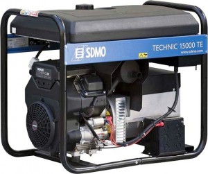 Бензиновый генератор трехфазный SDMO TECHNIC 15000TE AVR C 13kVA/11.0kW