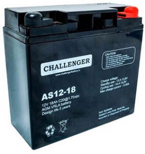 Аккумулятор AGM Challenger AS12-18 