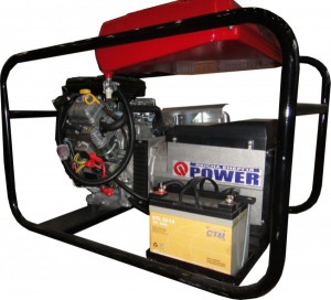 Бензиновый генератор однофазный Q-Power BS7000E 7kVA/7kW 220V