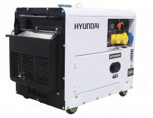 Дизельный генератор однофазный HYUNDAI DHY8000SE