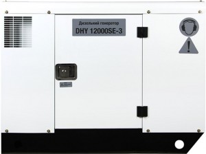 Дизельный генератор однофазный HYUNDAI DHY8000LE