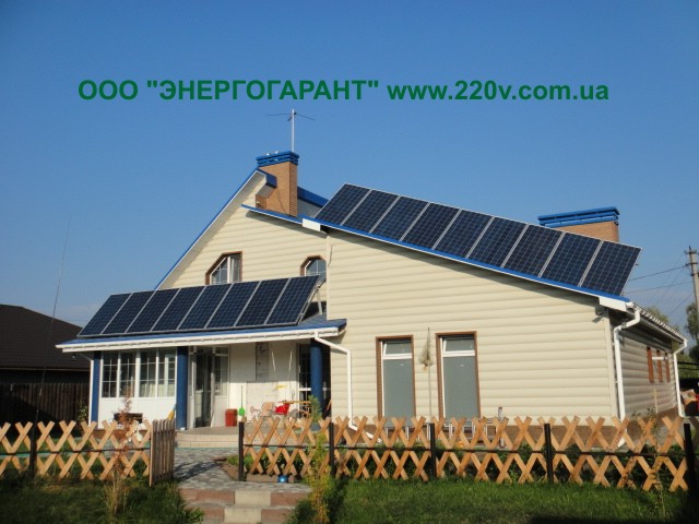 сонячна електростанція для дому